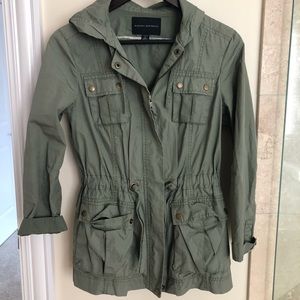 Banana Republic Olive Green Utility Jacket